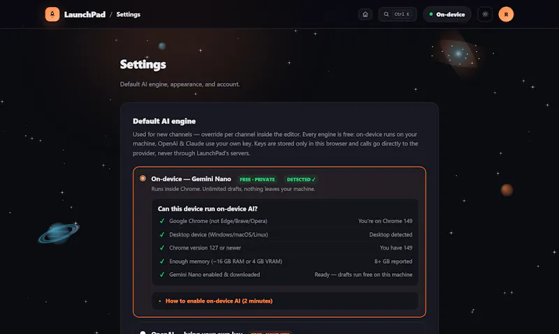 LaunchPad screenshot 6