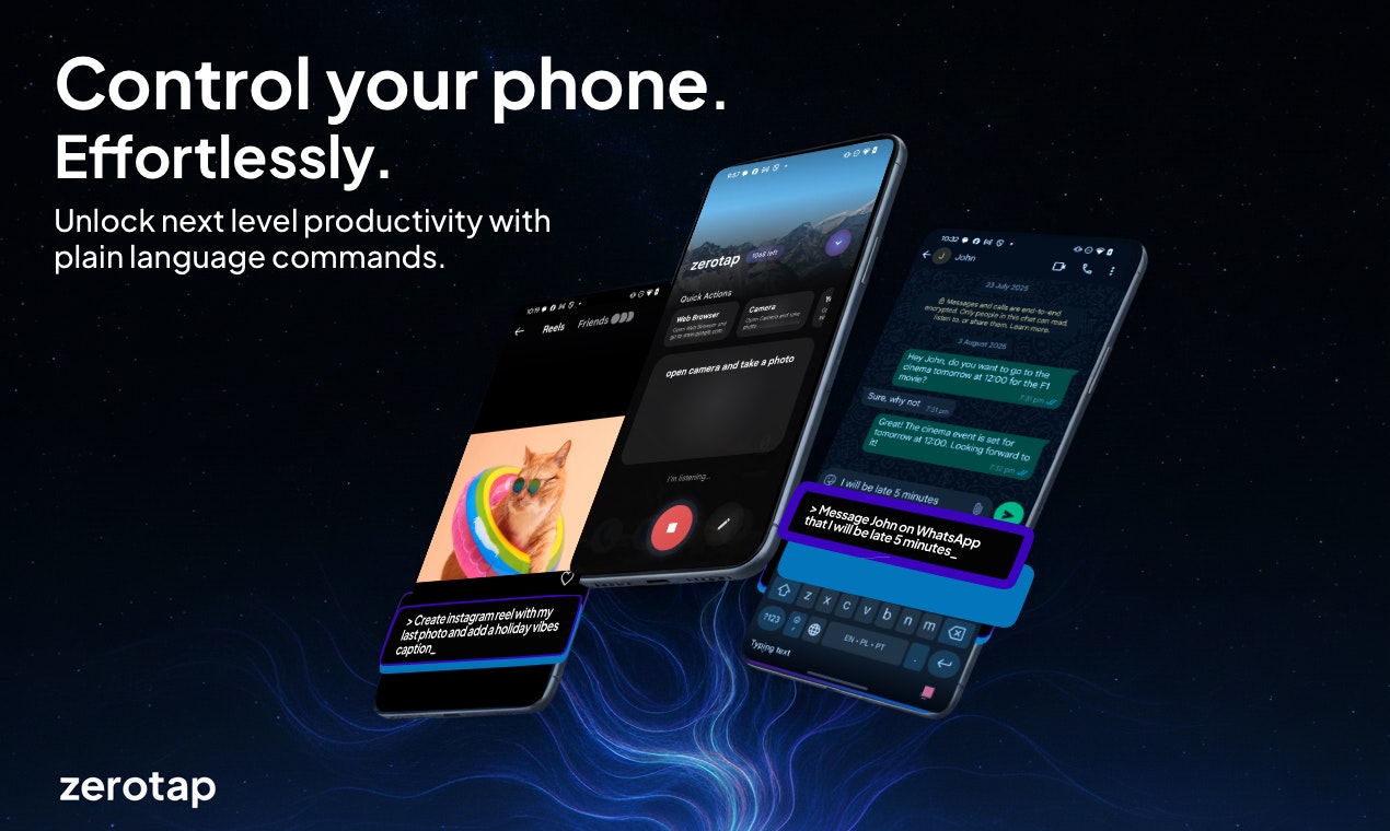 zerotap screenshot 1