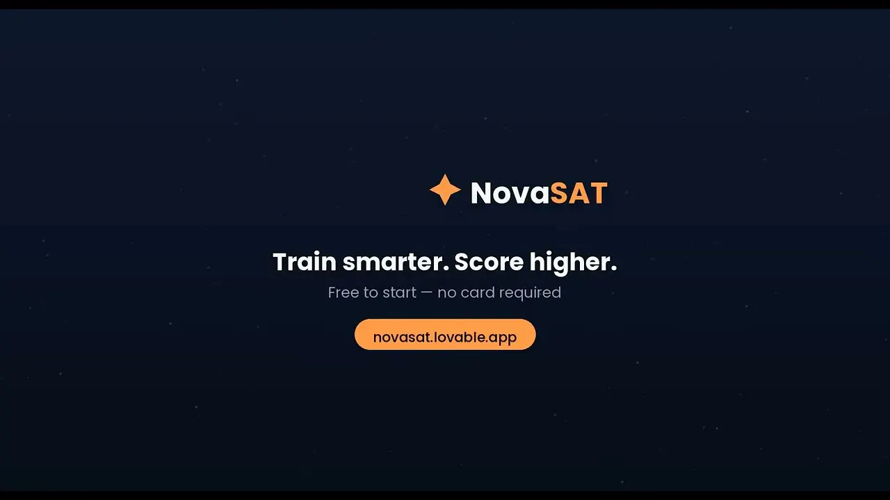 NovaSAT - Adaptive SAT Training gallery image