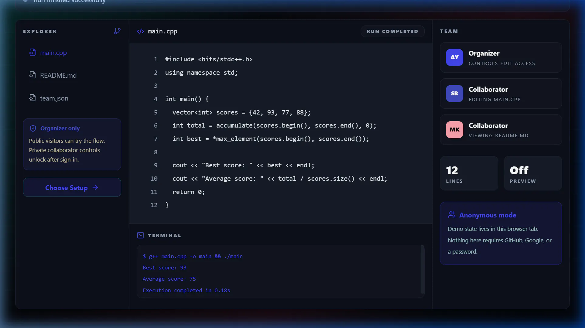 CodeVerse gallery image