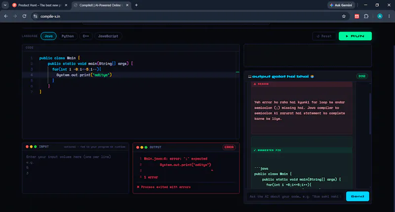 CompileX screenshot 3