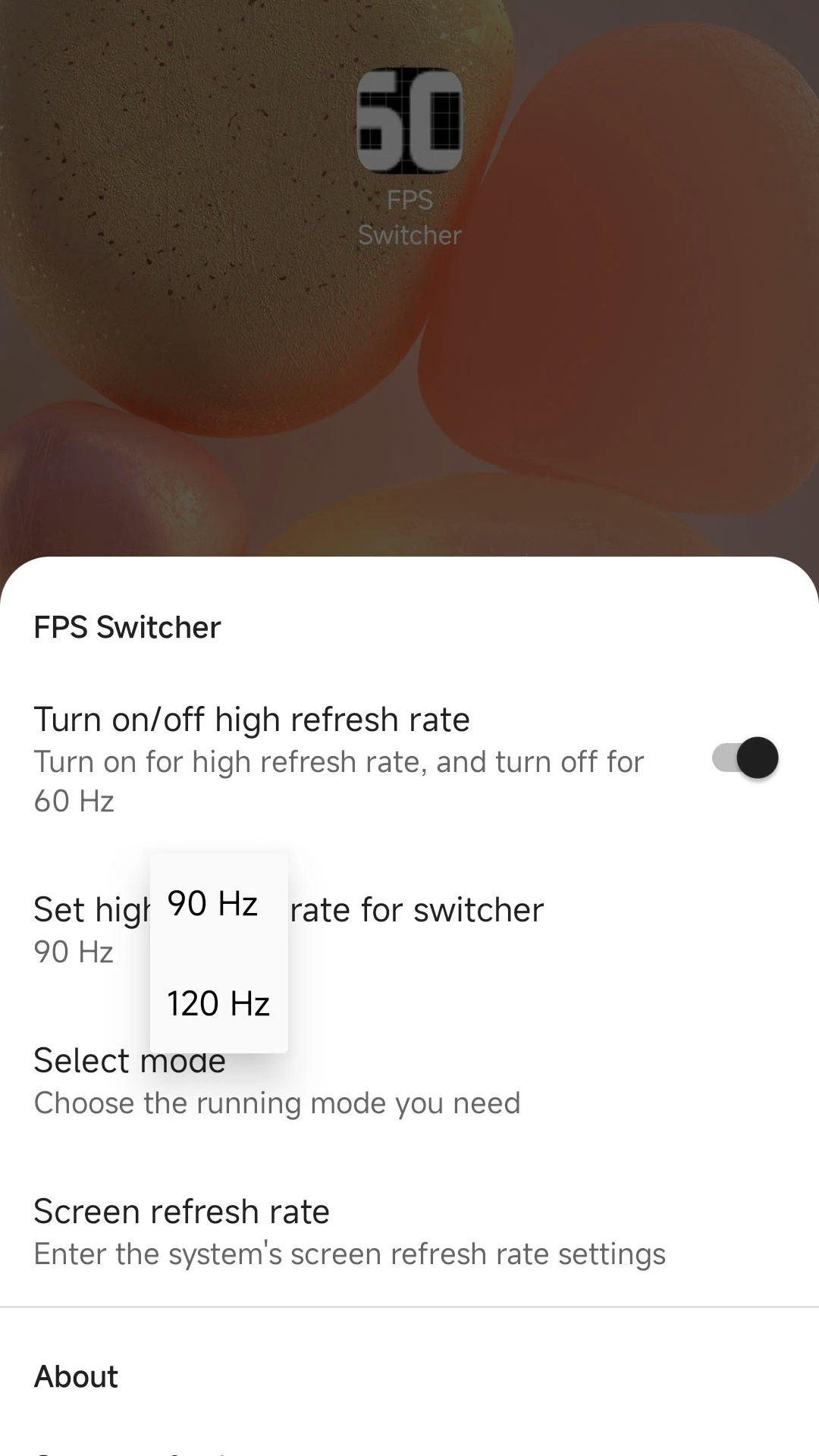 Hyperos Miui FPS -переключатель медиа 2
