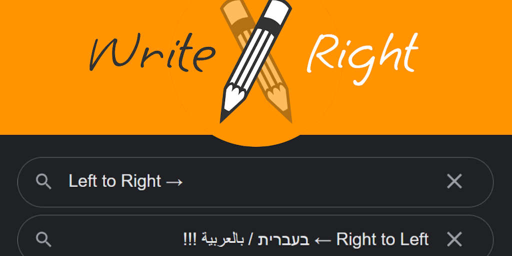 WriteRight: Chrome extension for hassle-free RTL/LTR writing | Product Hunt