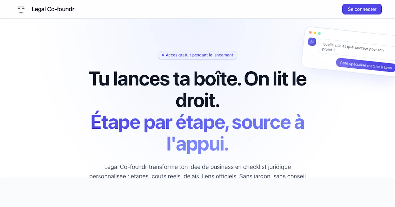 Legal Co-foundr screenshot 1