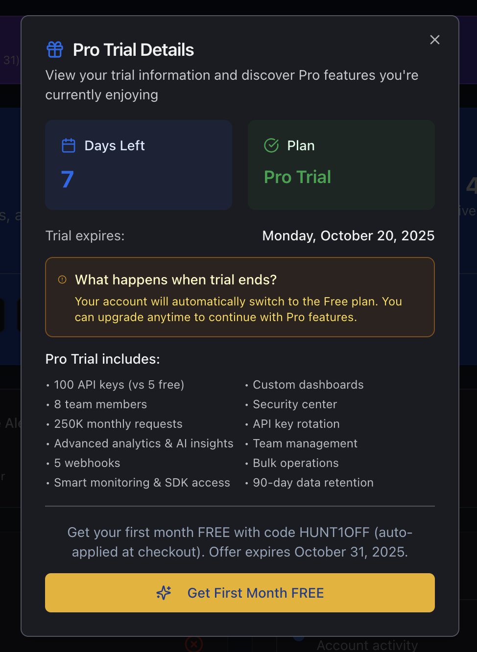 Secured API gallery image