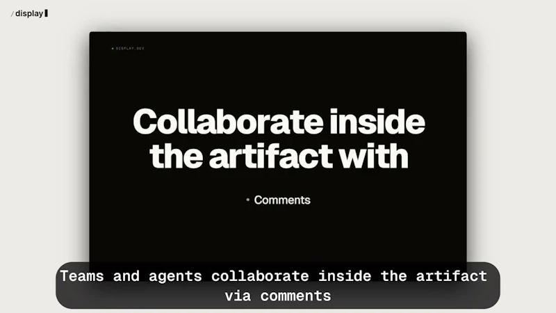display.dev screenshot 1 (video preview)