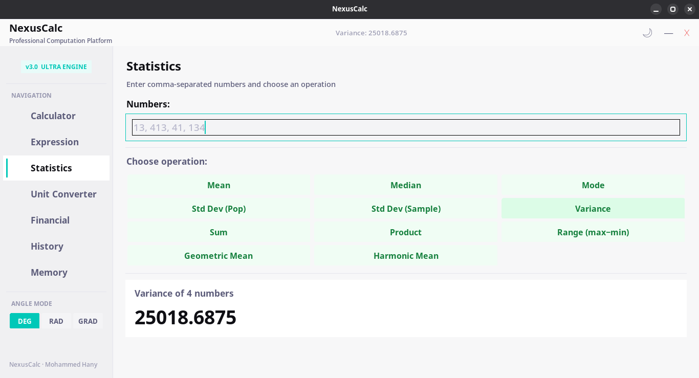 Nexus Calculator gallery image