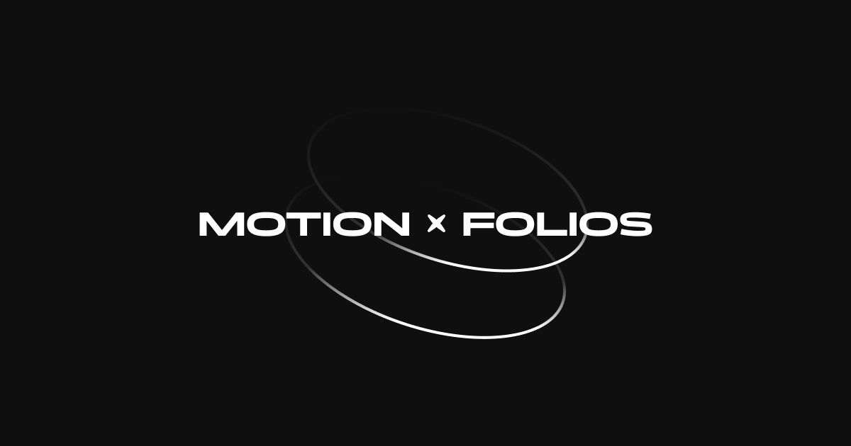 Motion Folios gallery image