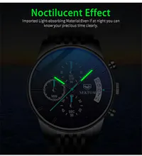 Nektom Chronograph Waterproof Watches gallery image