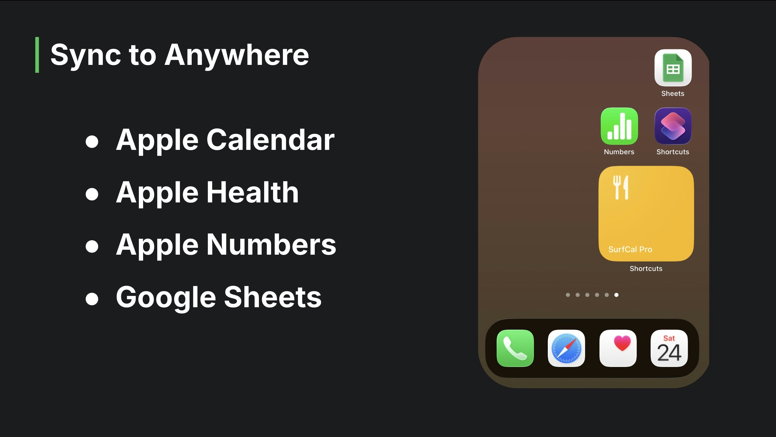 SurfCal - Screenshot 5 showing product features and functionality