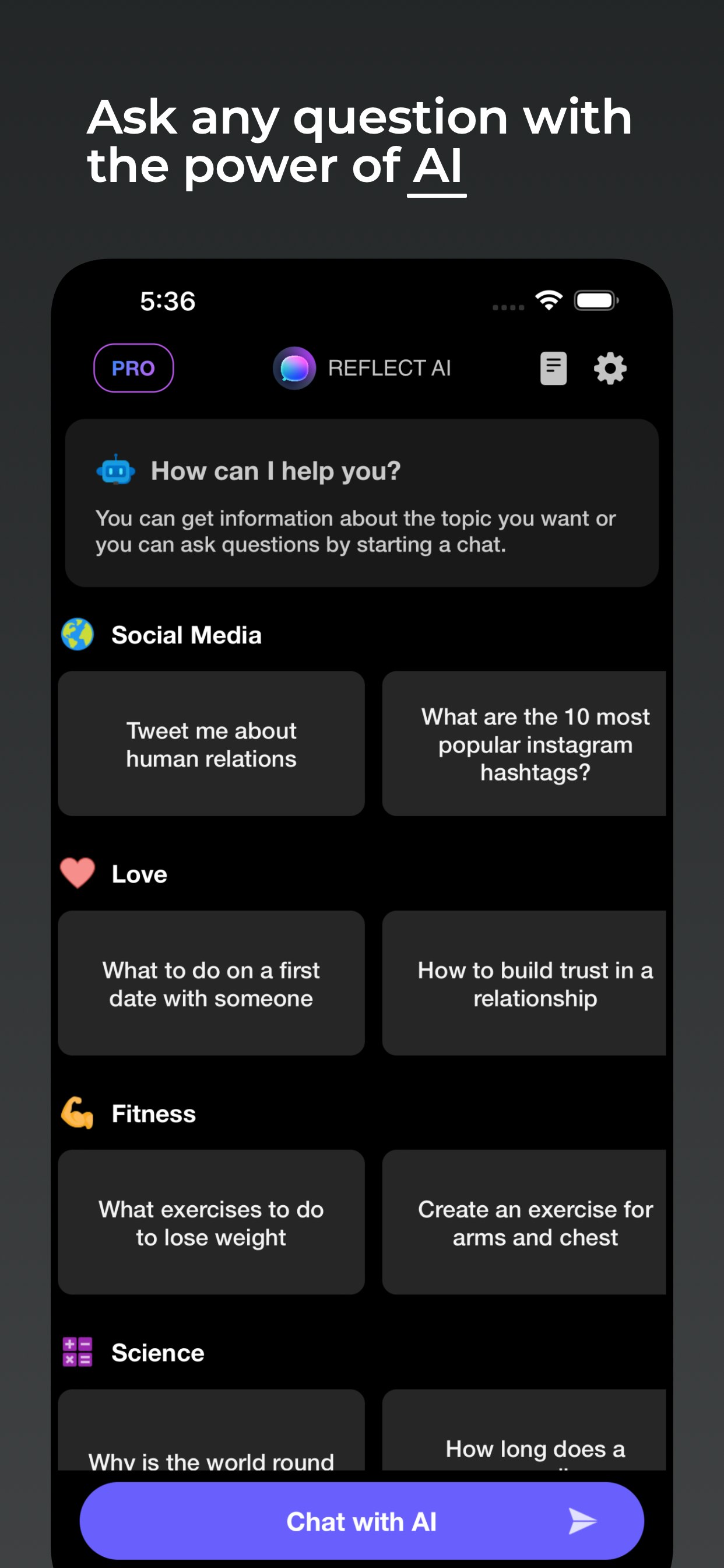 Refletir ai - assistente de bate -papo media 1