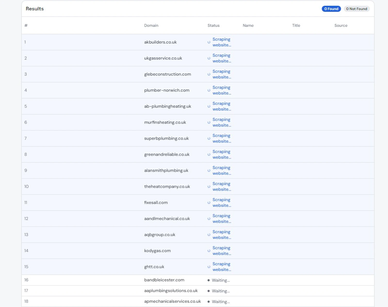 Bulk Contact Finder screenshot 3