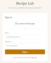 Recipe Lab gallery image