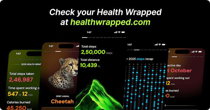 Apple Health Wrapped 2025产品图