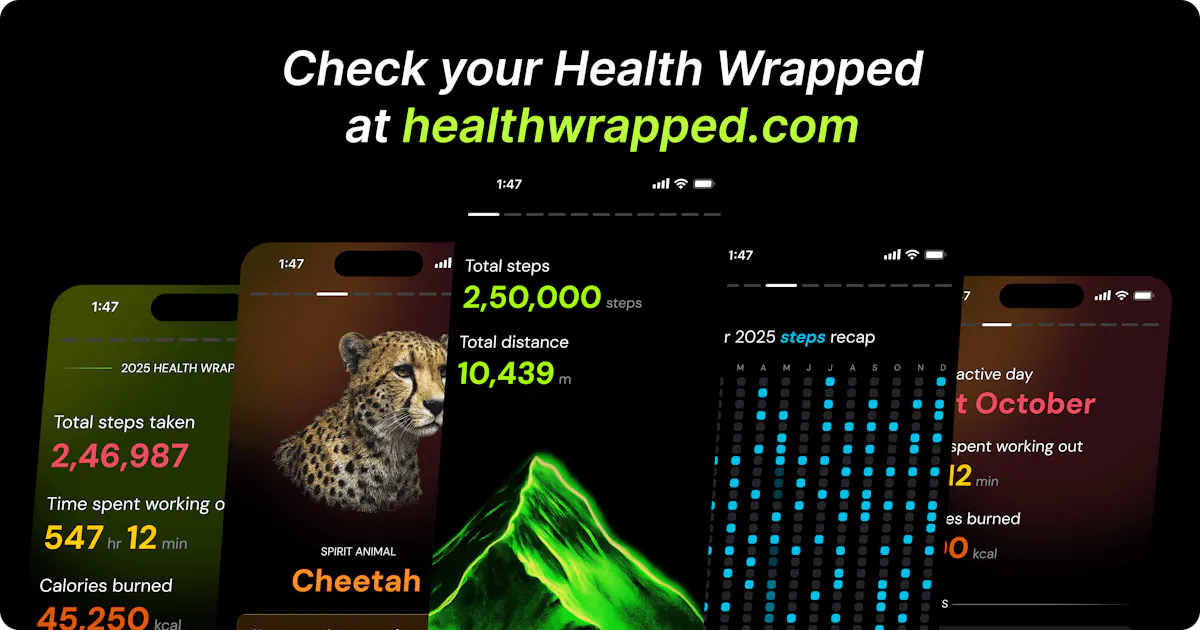 Apple Health Wrapped 2025