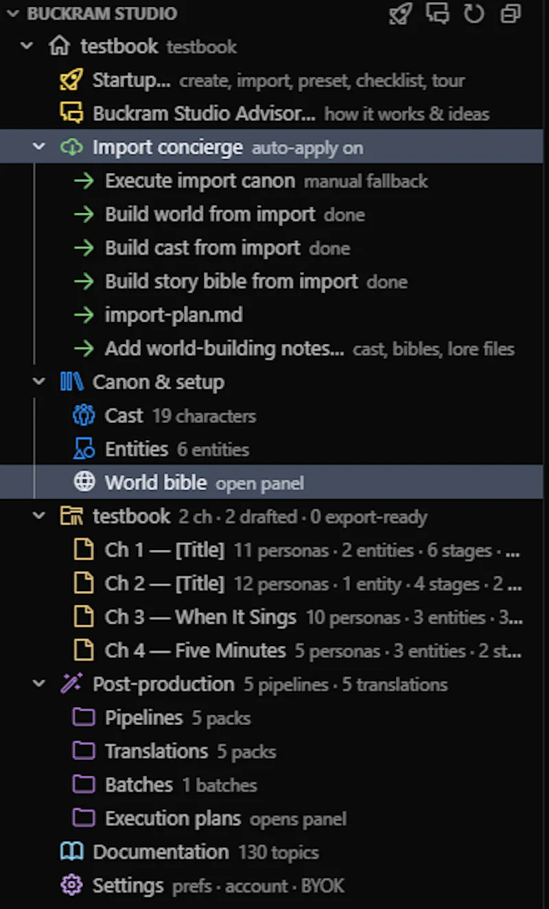 Buckram Studio screenshot 3