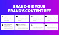 BRAND•E "Your Brand's Content BFF"