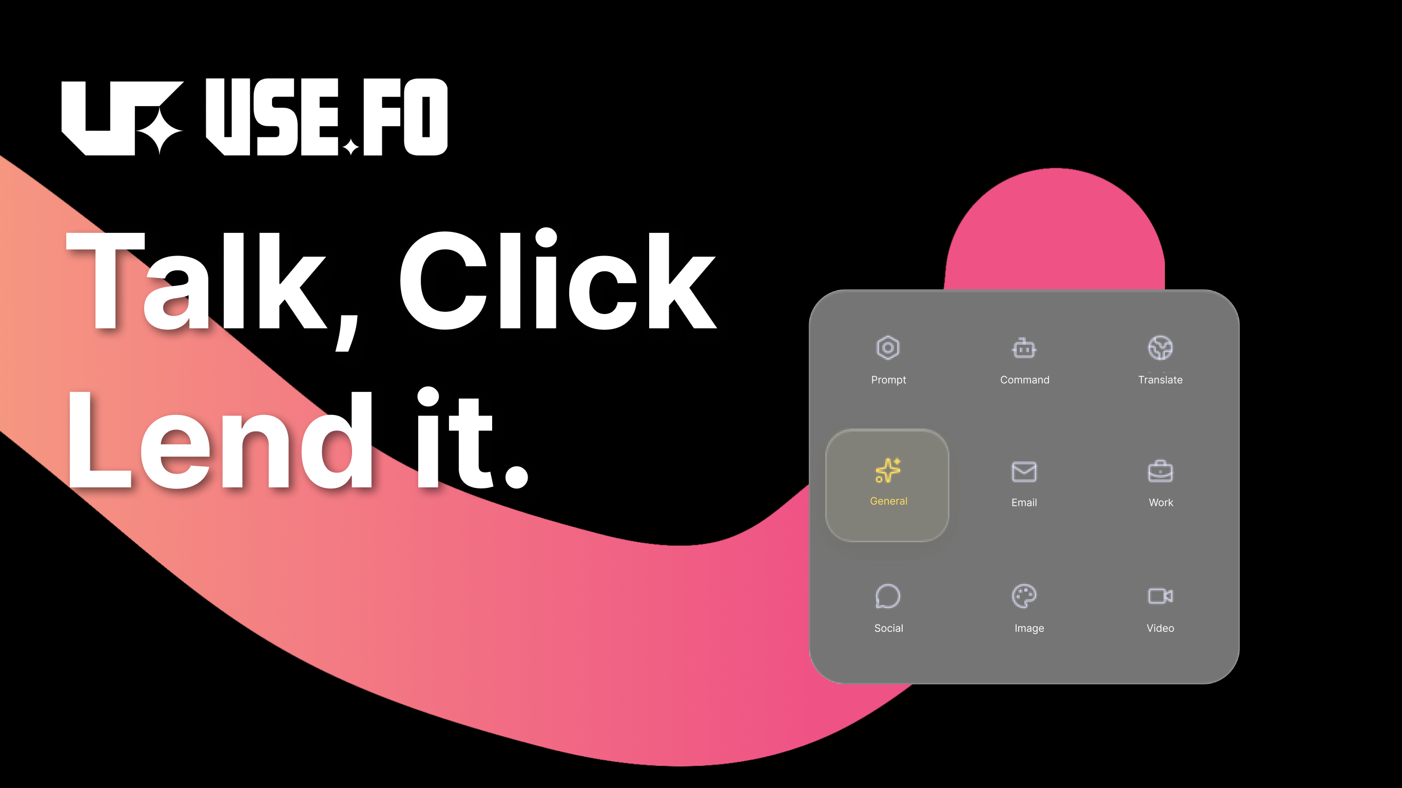 use.fo: AI Voice Typing gallery image