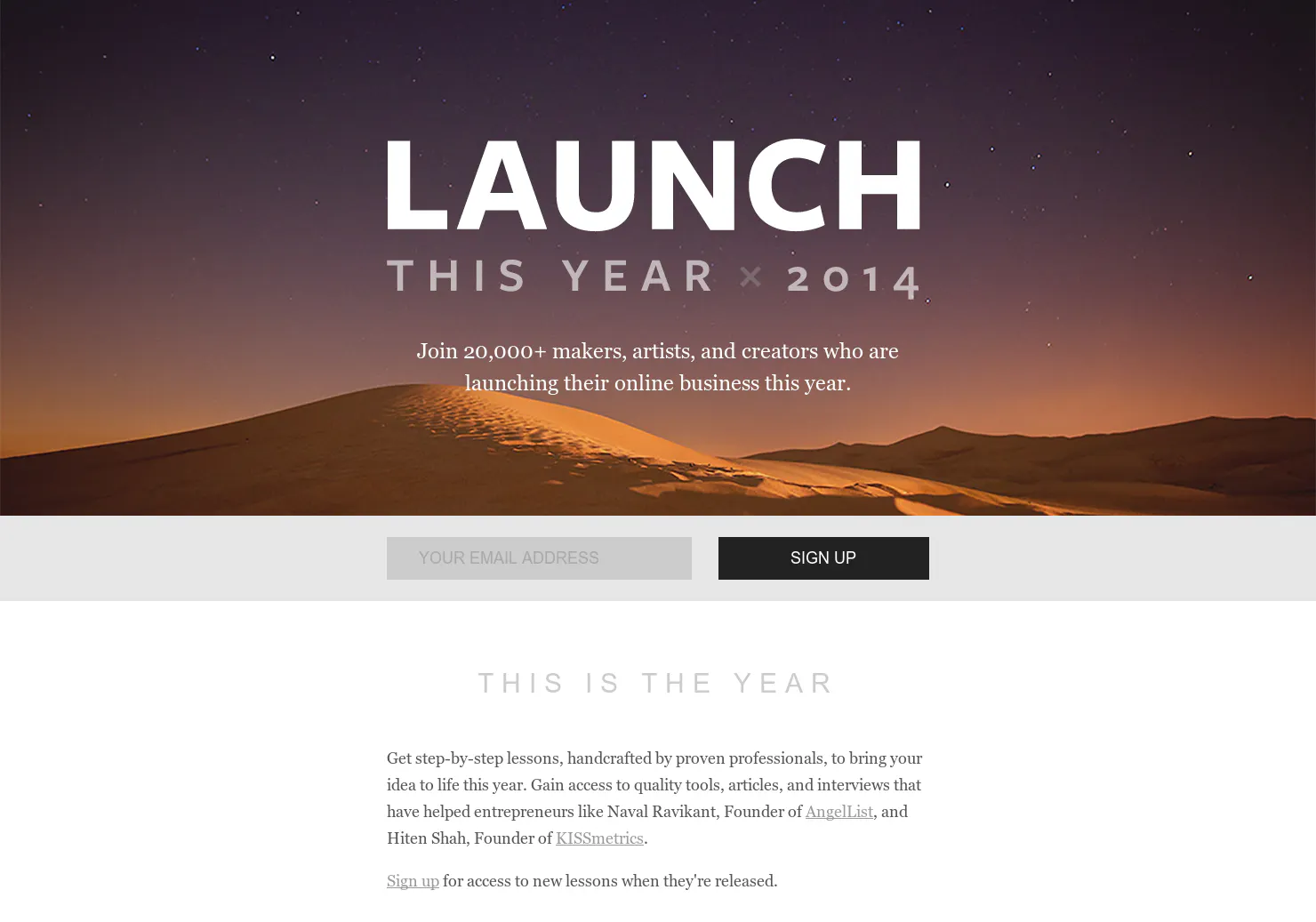 Launch This Year
