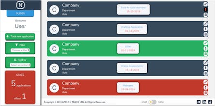 Apply 'n' Track gallery image