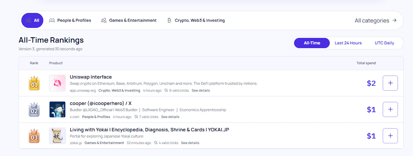 OpenBidBoard screenshot 2