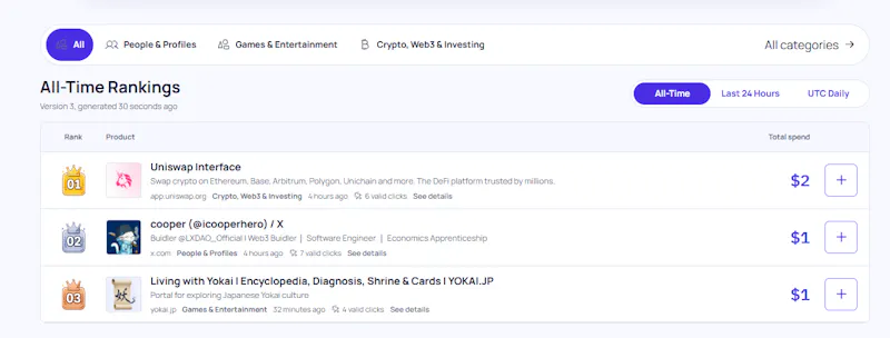 OpenBidBoard screenshot 2
