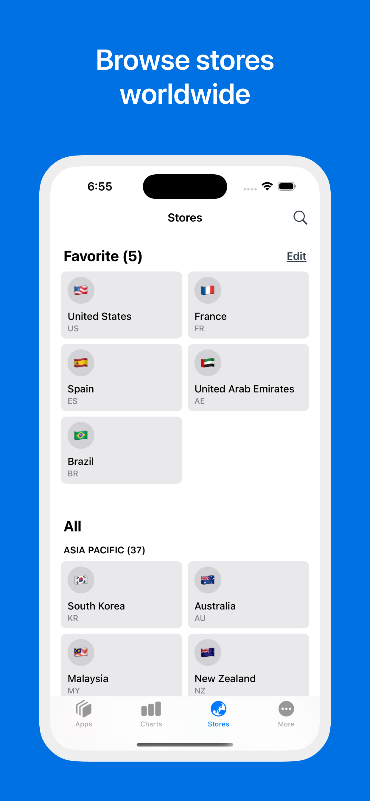 Appboard: Globale App -Rangliste media 7