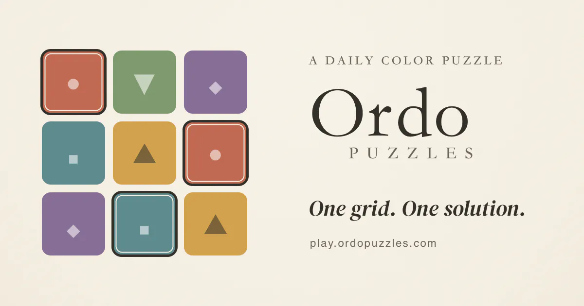 Ordo: Daily Deduction Puzzle gallery image