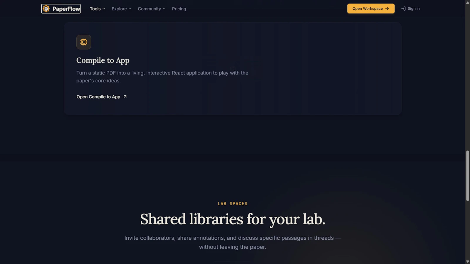 PaperFlow screenshot 1