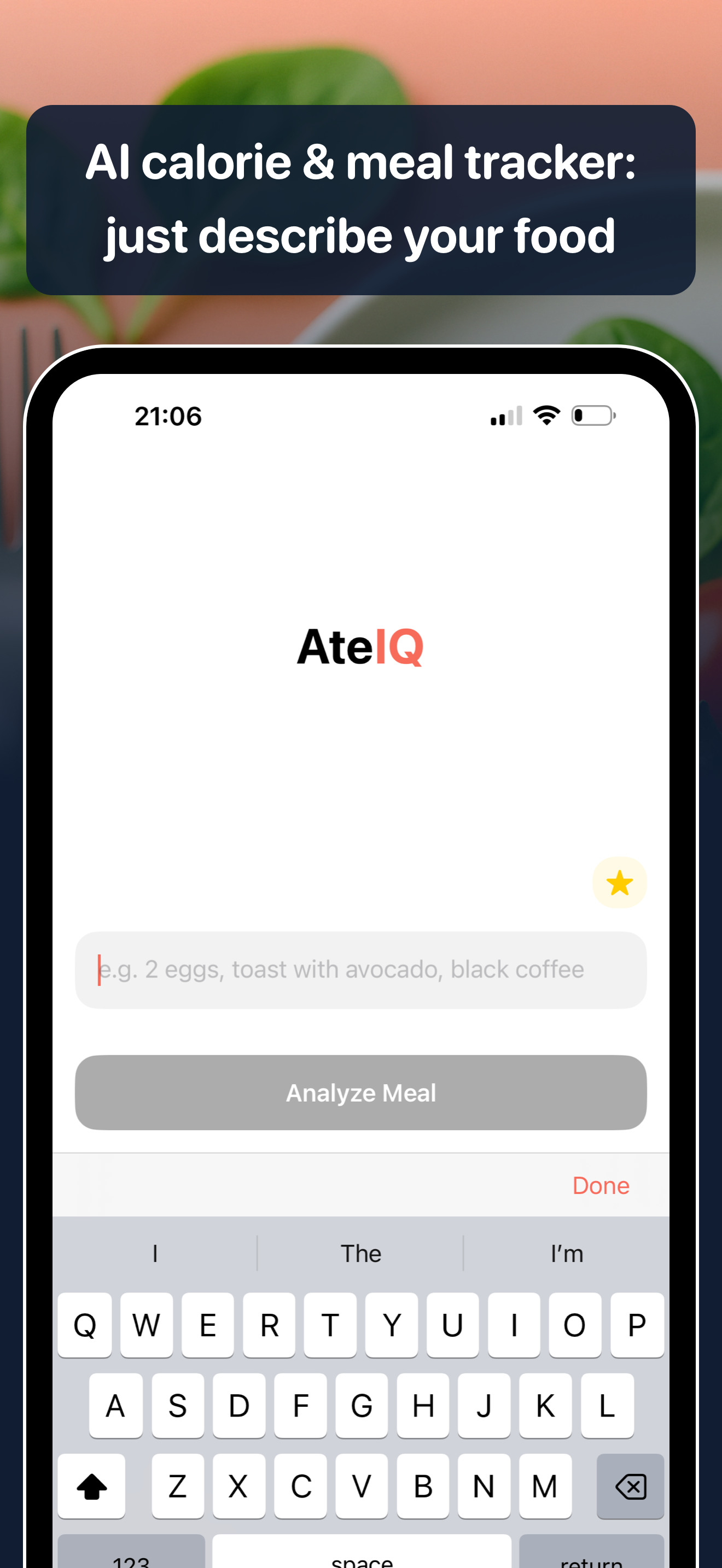 AteIQ v1.4 — Smarter AI Meal Tracking gallery image