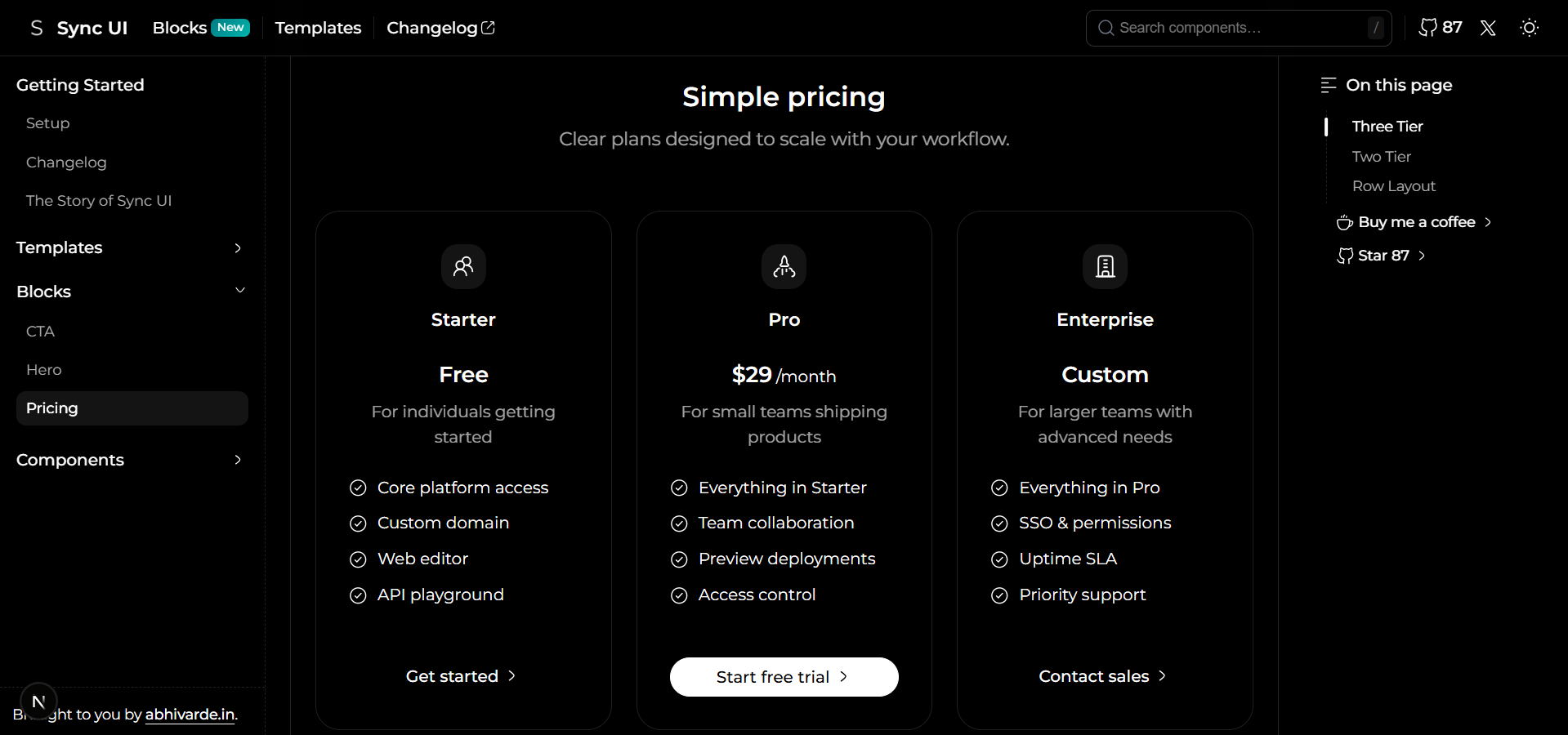 Sync UI Blocks gallery image