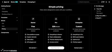 Sync UI Blocks gallery image