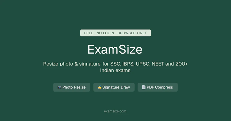 ExamSize screenshot 1