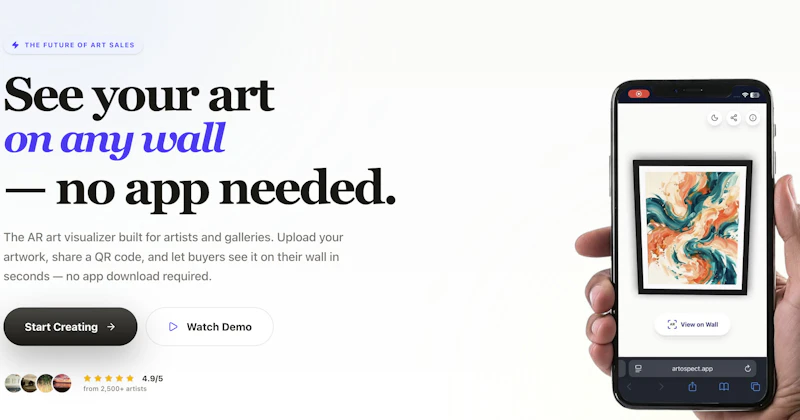 Artospect screenshot 2