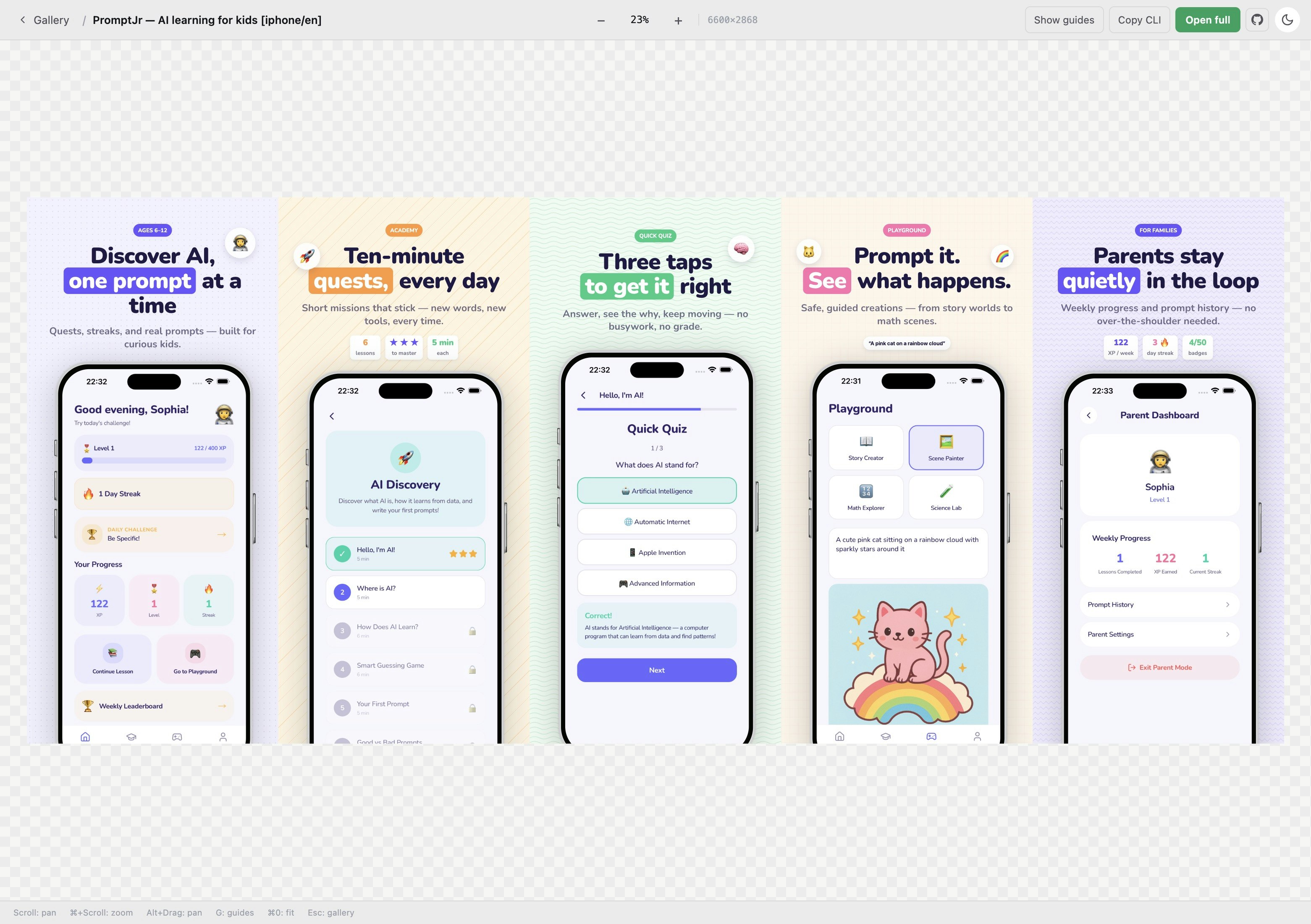 React Shot gallery image