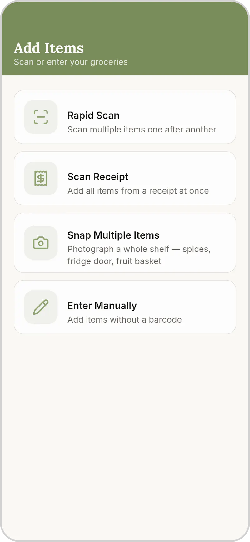 Kitchen Genie screenshot 3