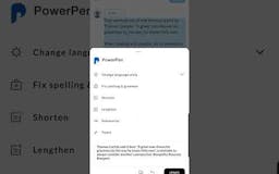 PowerPen: GPT AI text processing media 1
