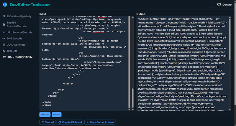 Dev Editor Tools screenshot 5