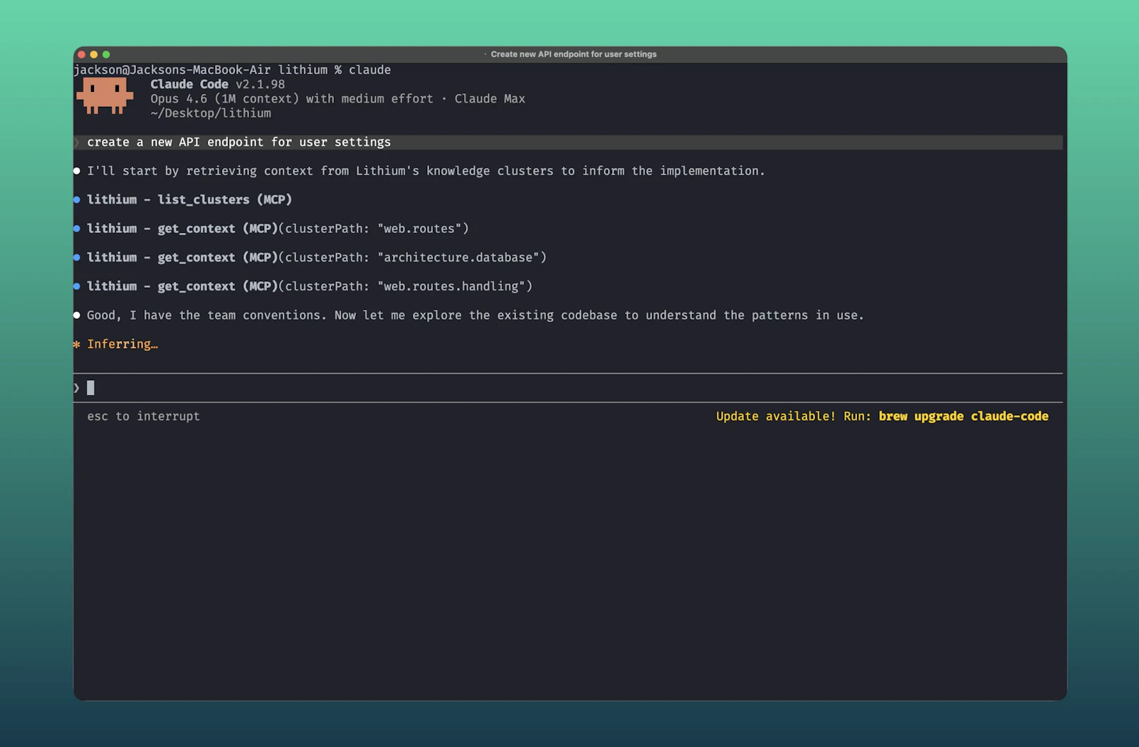 Lithium AI screenshot 1