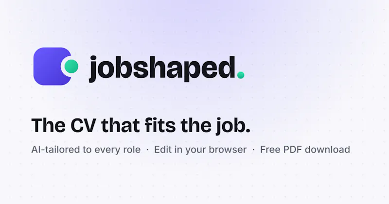 JobShaped screenshot 1