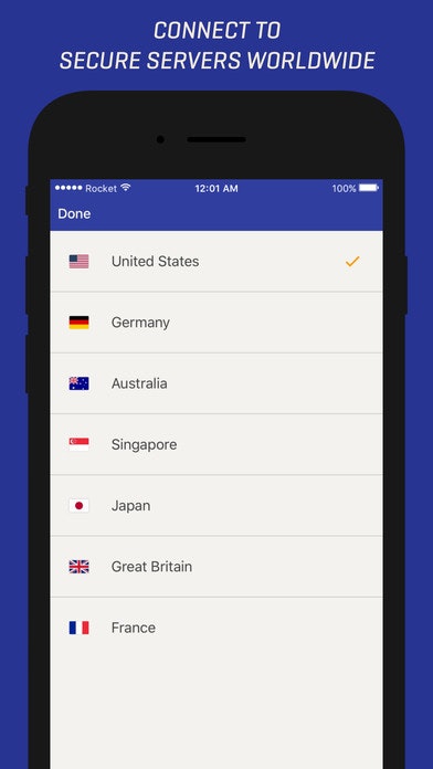 Rocket VPN gallery image