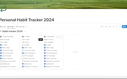 Personal Habit Tracker 2024 media 2