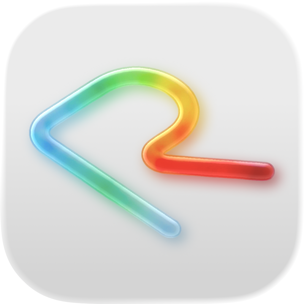 ReRun: 3D Hike, Bike & Trails - Product Hunt launch logo and brand identity