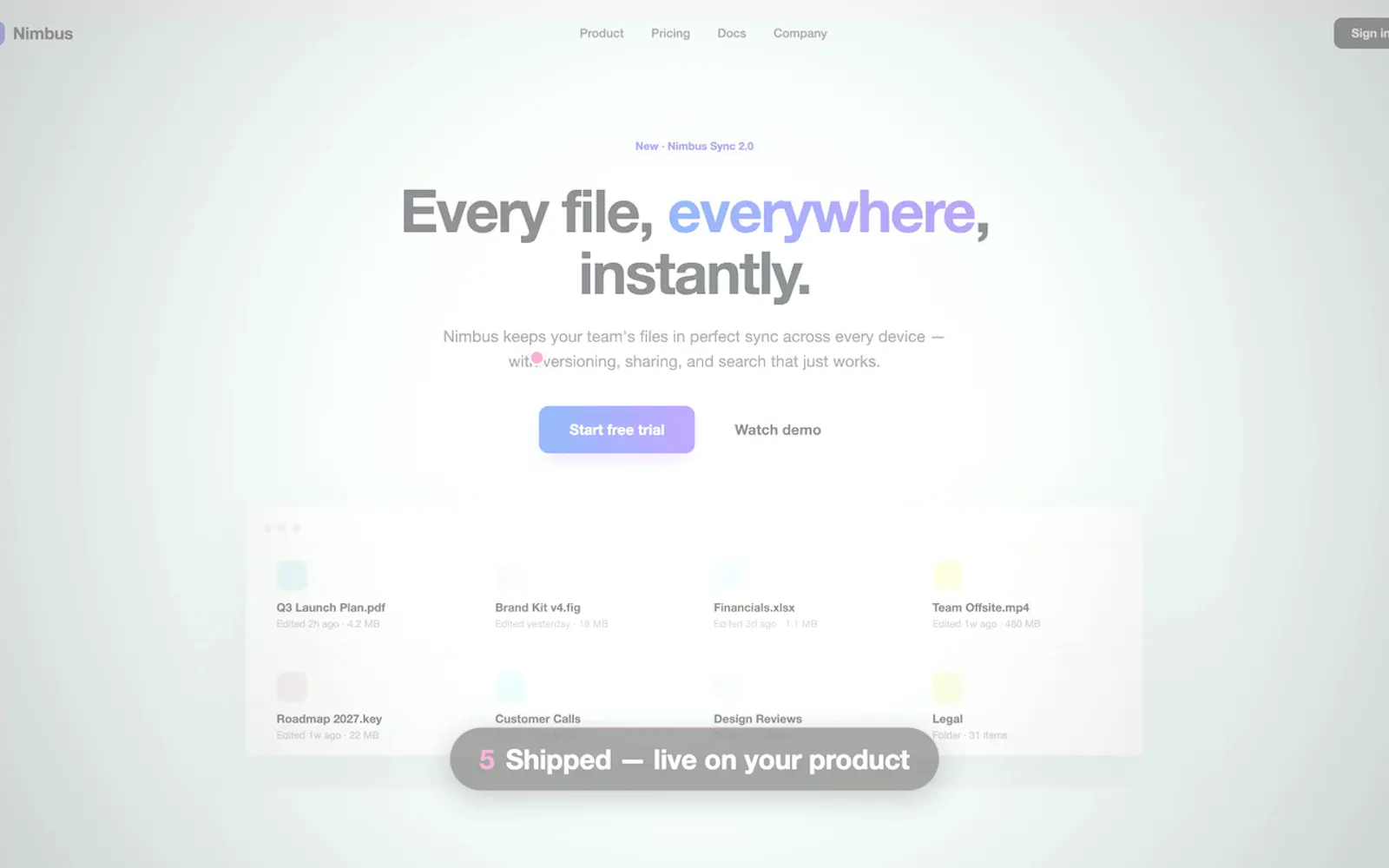 Your team+agents, on the real product. screenshot 4