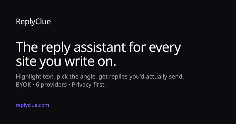 ReplyClue screenshot 1