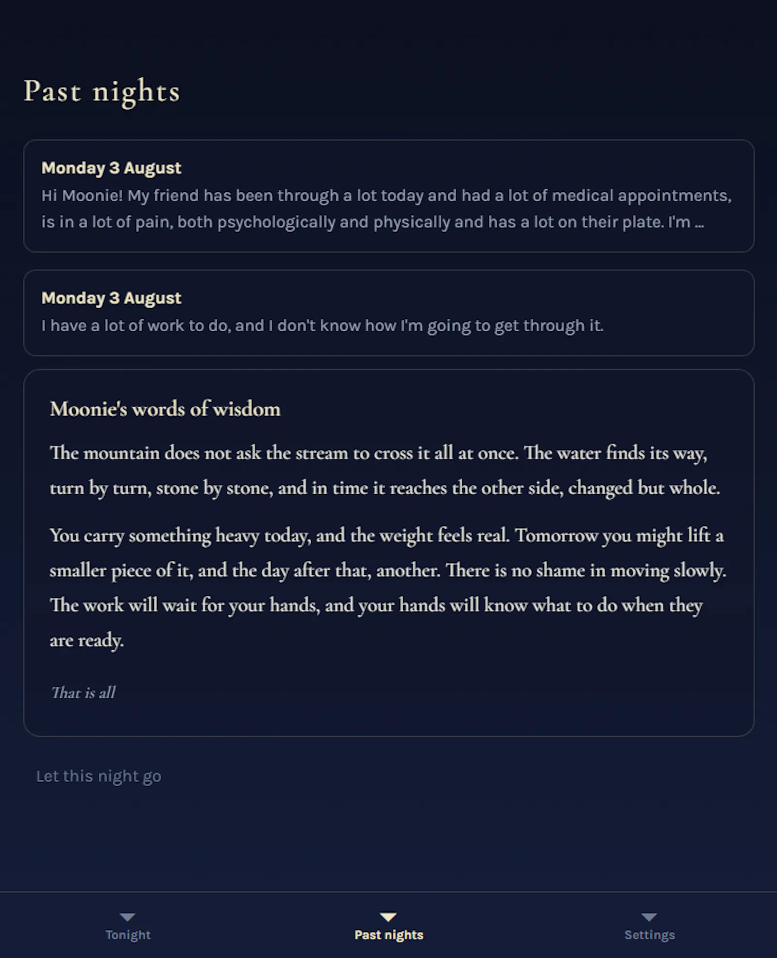 Moonie screenshot 3