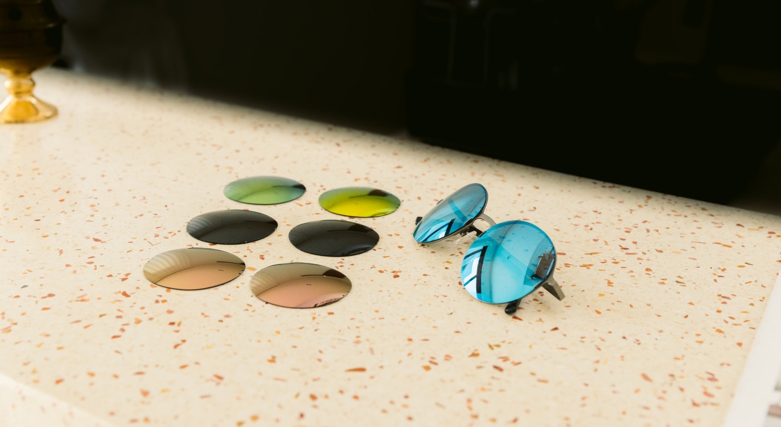 Titanium sunglasses | Changeable lenses gallery image
