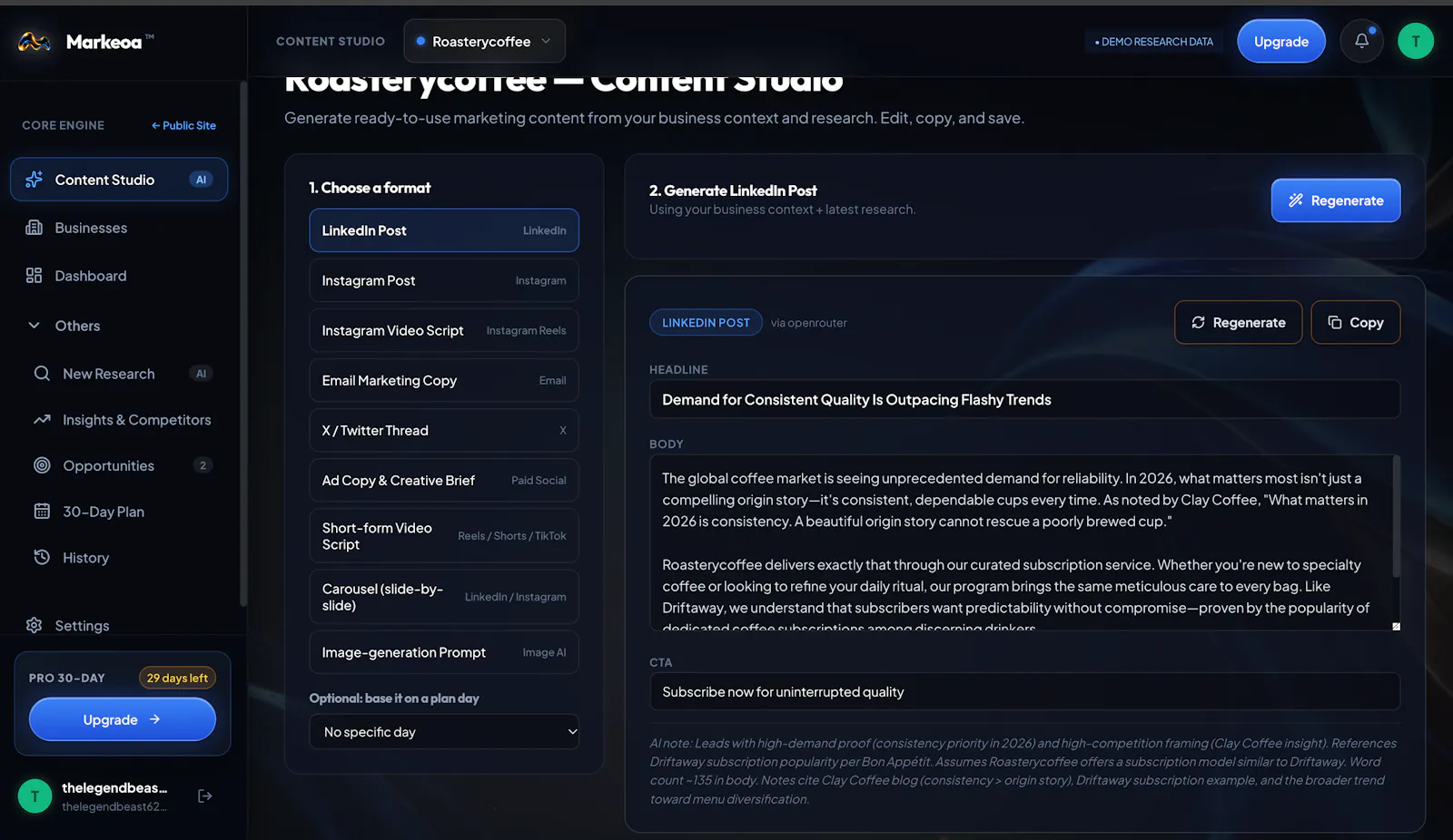 Markeoa screenshot 6