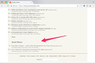 Hacker News Stack gallery image