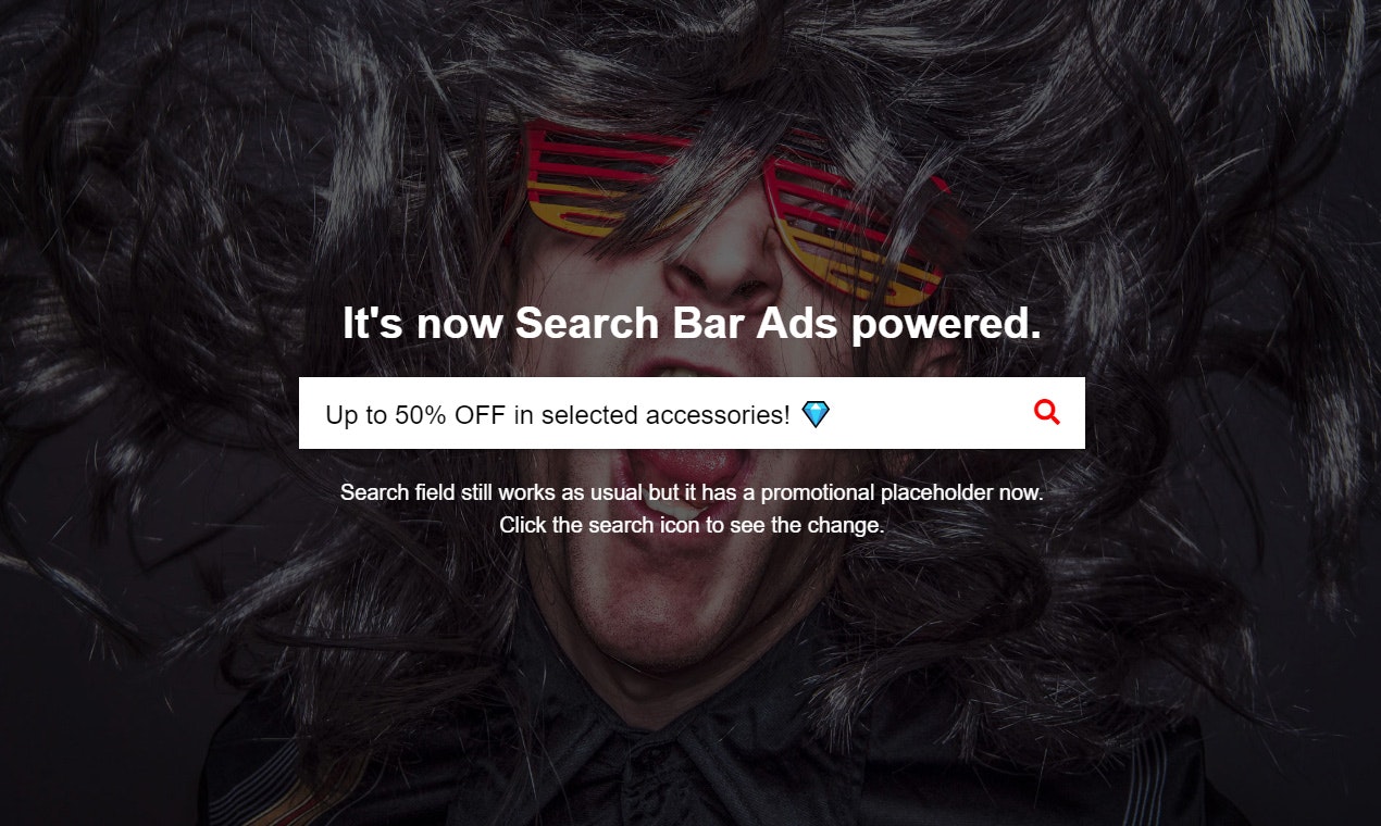 Search Bar Ads gallery image